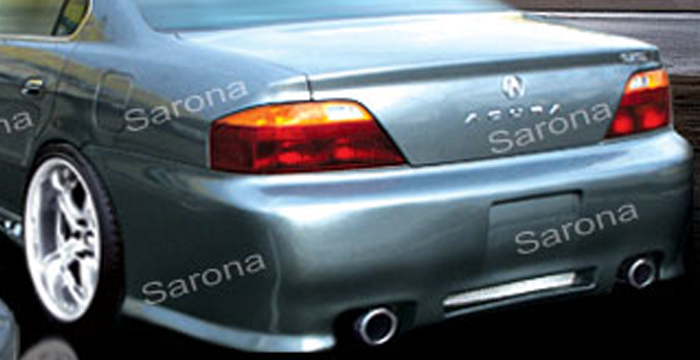 Custom Acura TL  Sedan Rear Bumper (1999 - 2003) - $499.00 (Part #AC-016-RB)